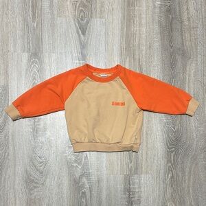 Bonds Kids Orange and Tan Sweatshirt